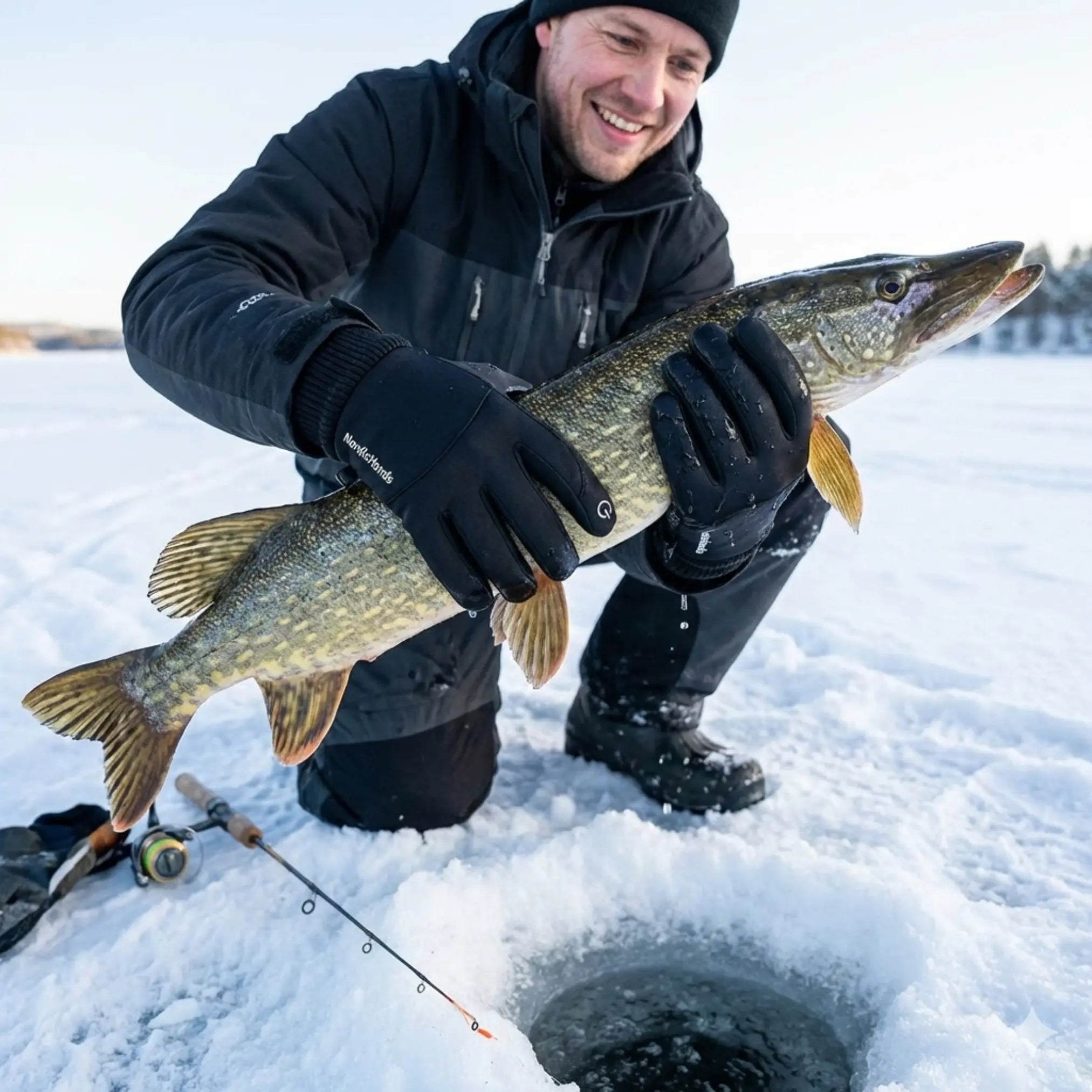 NordicHands - Håll värmen. Håll dig torr. Fortsätt fiska.