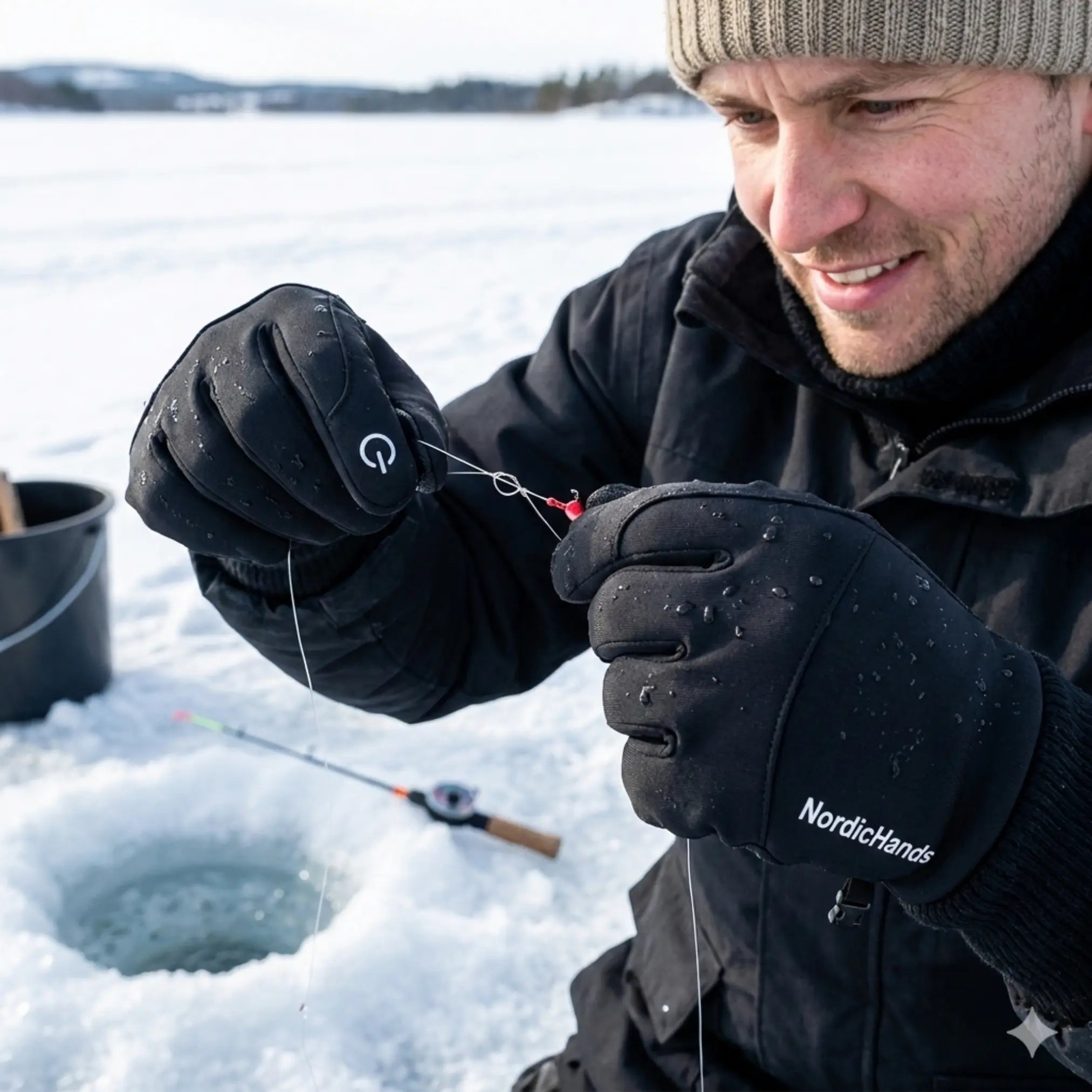 NordicHands - Håll värmen. Håll dig torr. Fortsätt fiska.