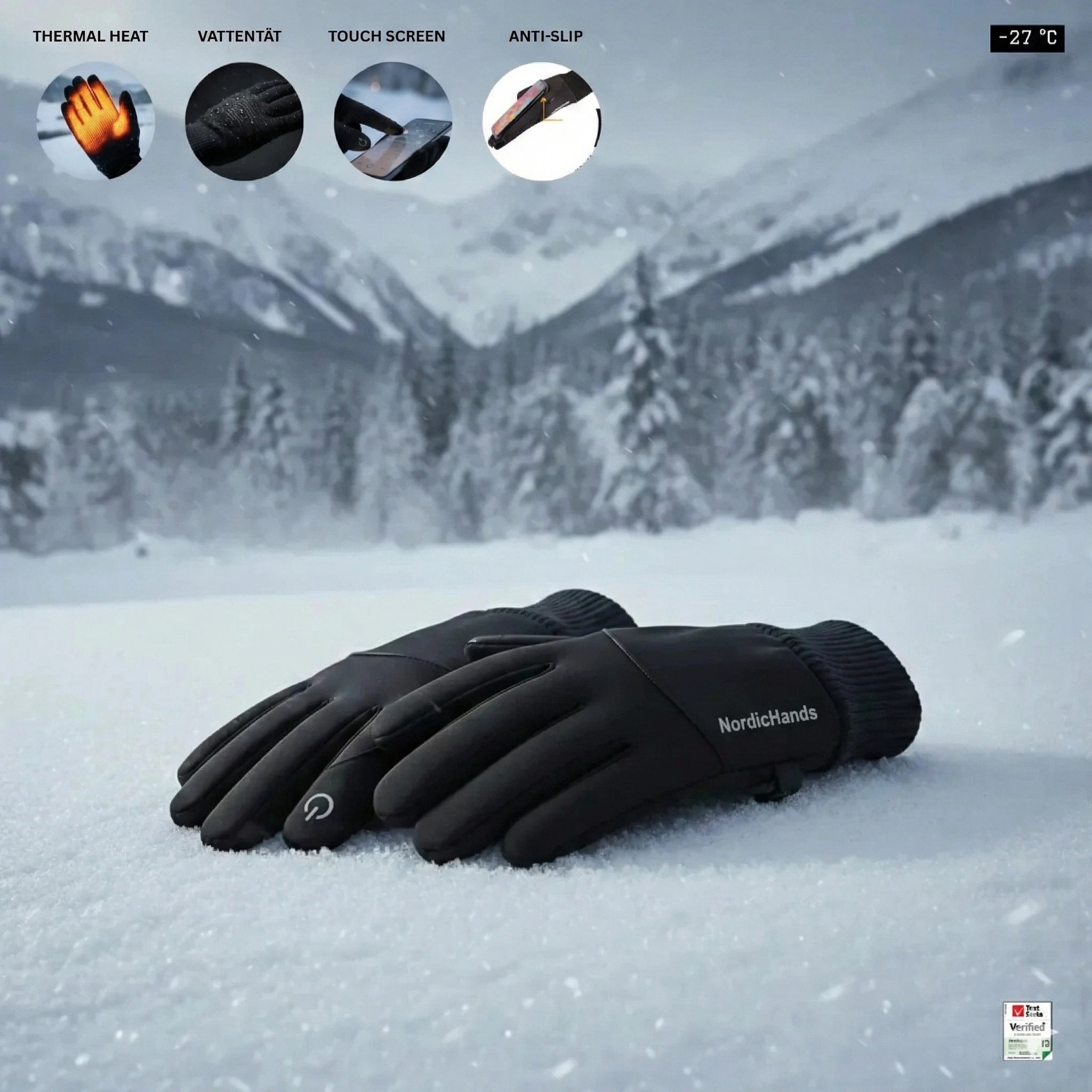 NordicHands - Håll värmen. Håll dig torr. Fortsätt fiska.